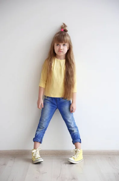 Malá holka módy — Stock fotografie