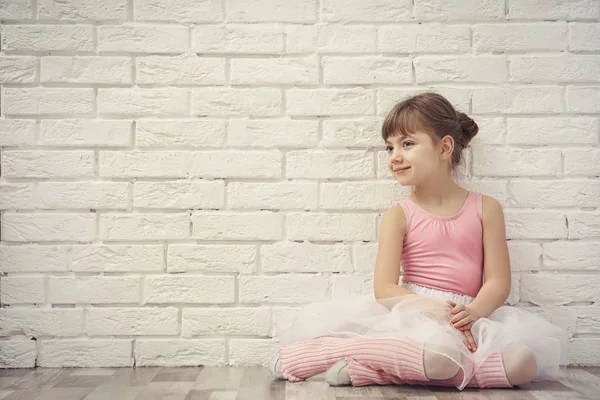 Милий маленький балерина — стокове фото