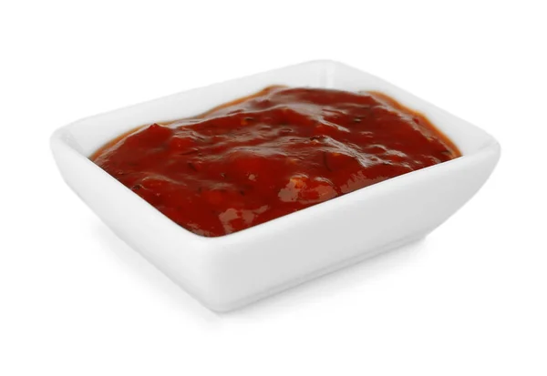 Schüssel mit köstlicher Sauce — Stockfoto