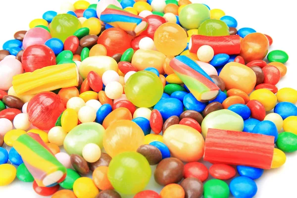 Lekker en kleurrijke snoepjes — Stockfoto