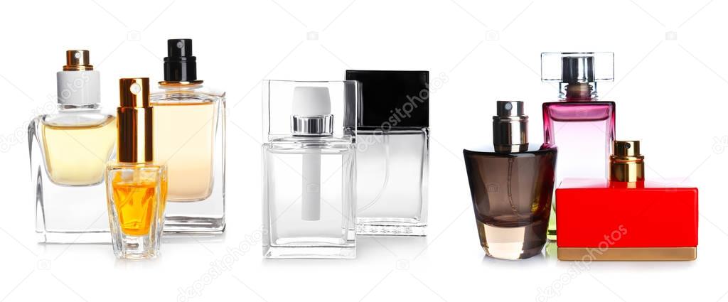 Collection of perfume bottles 