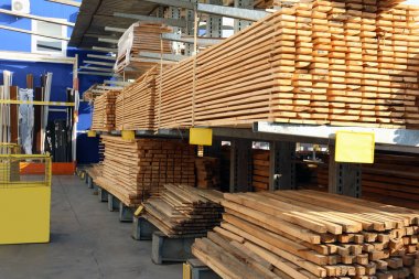 Dağıtım için yapı malzemeleri 