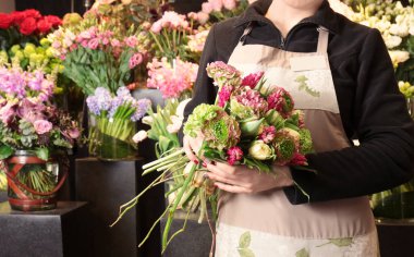 güzel buket yapma çiçekçi 
