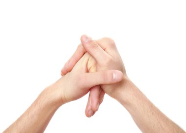 Eklemlerindeki ağrılar acı adam 