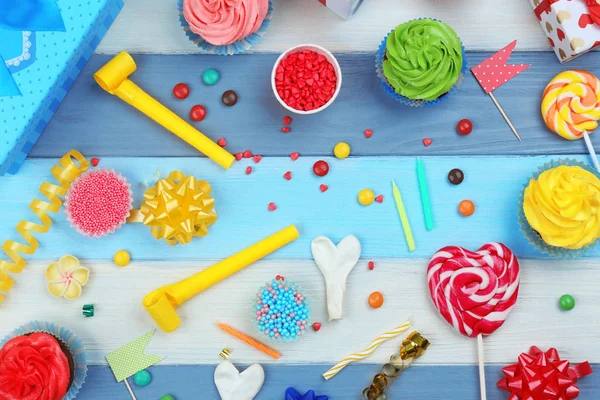 Bright birthday background — Stock Photo, Image