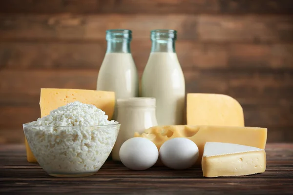 Different dairy products — Stock Photo, Image