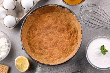 lezzetli fırında peynirli kek