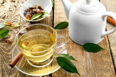 Çaydanlık ve çay.