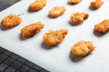 Lezzetli Hindistan cevizi karides 