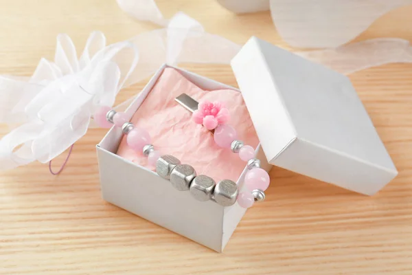 Cute pacifier clip — Stock Photo, Image