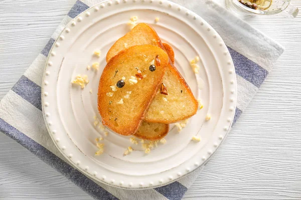 Sarımsak Fransız ekmek dilimleri — Stok fotoğraf