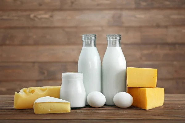 Különböző tejtermékek — Stock Fotó