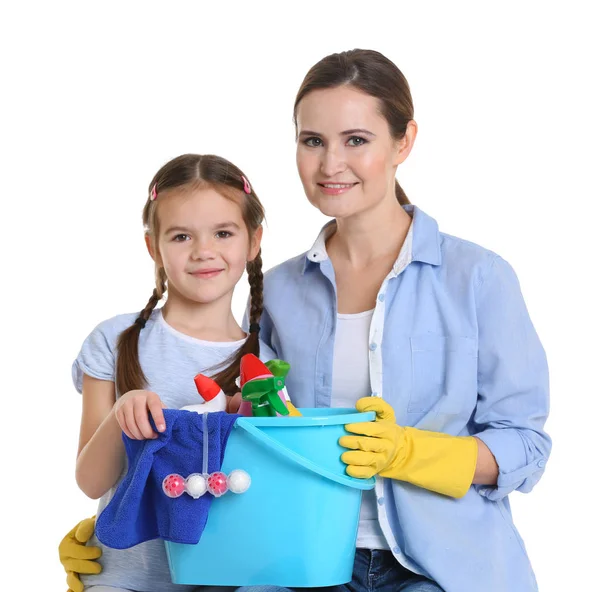 mutlu anne ve kızı  