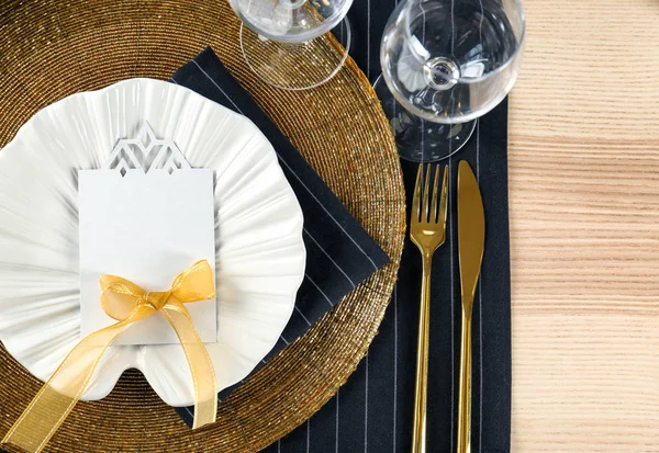 Beautiful table setting — Stock Photo, Image