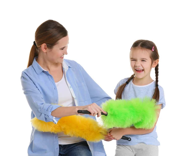 Happy Mother and her daughter — Stock Photo, Image