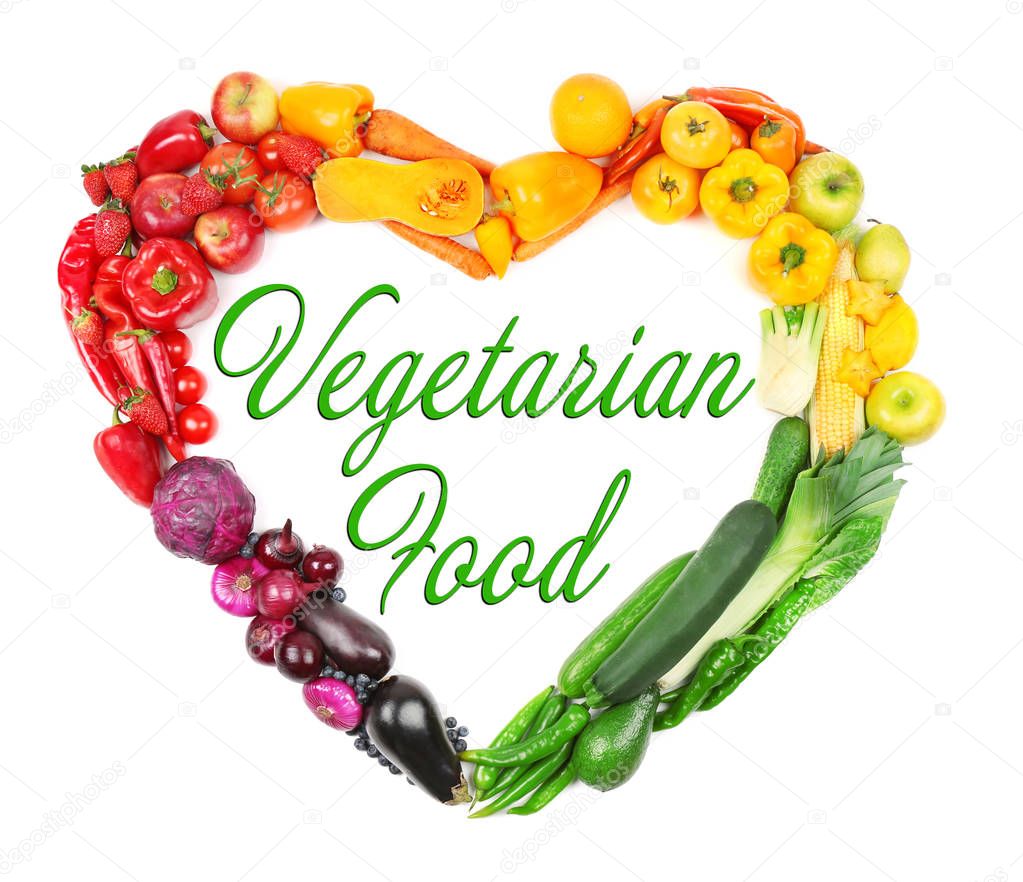 Vegetarian food concept