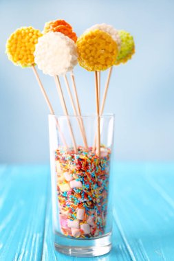 Çıtır çıtır tatlı yuvarlak biçim