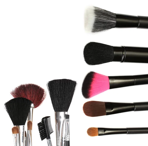 Borstels voor professionele make-up — Stockfoto