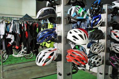 Kask Bisiklet sergi stand