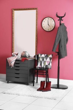 Modern koridor iç mimarisi