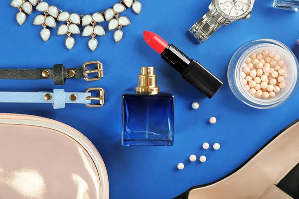 Perfume, cosméticos y accesorios — Foto de Stock