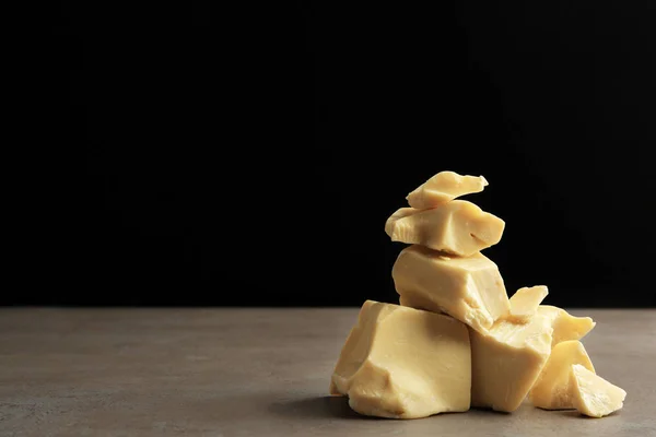 Pieces of cocoa butter — Stock Photo, Image