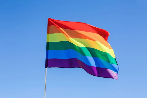 Bandera gay al aire libre —  Fotos de Stock