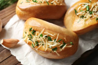 Sarımsak ile lezzetli çörekler