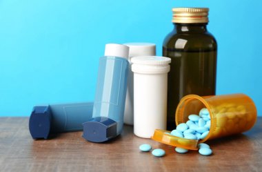 Astım inhaler ilaçlar ile  