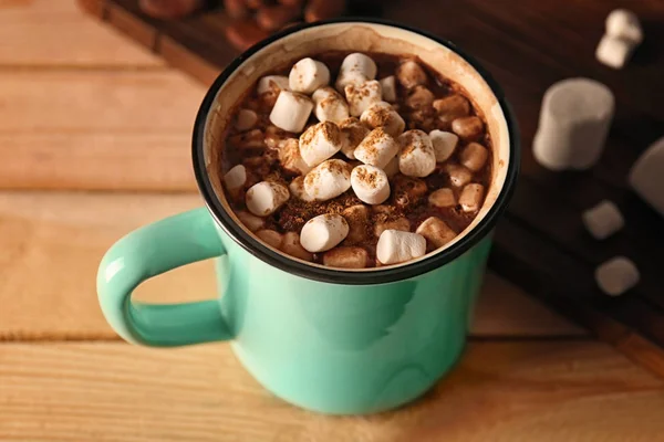 Tazza di cacao con marshmallow — Foto Stock