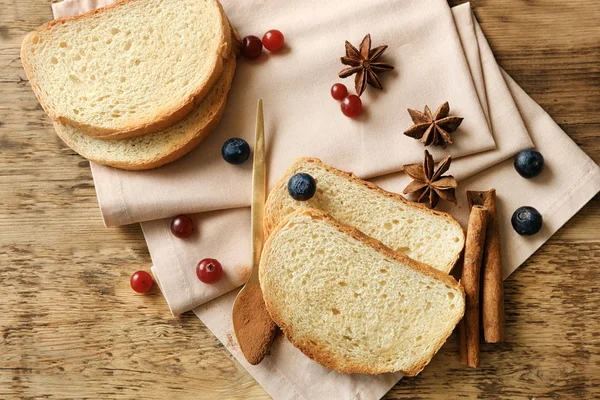 Torradas saborosas de canela — Fotografia de Stock