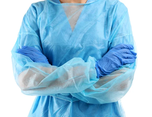 Female surgeon with folded arms — Stock Photo, Image