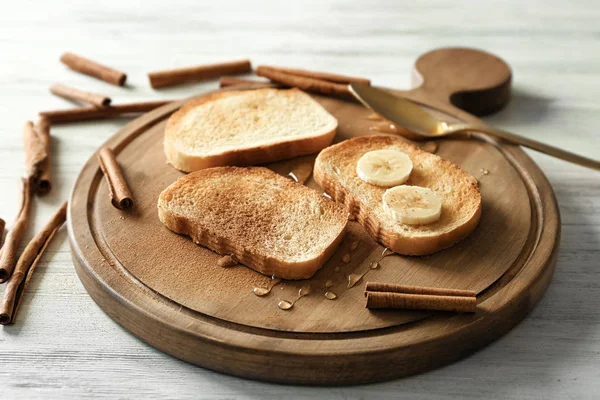 Lekkere cinnamon toast — Stockfoto