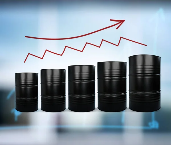 Concepto de precios del petróleo . —  Fotos de Stock