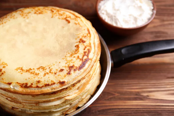 Homemade tasty pancakes — Stock Photo, Image