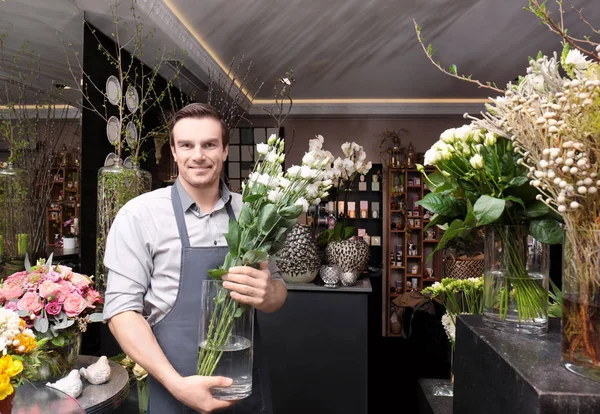 Stilig Florist Blomsteraffär — Stockfoto