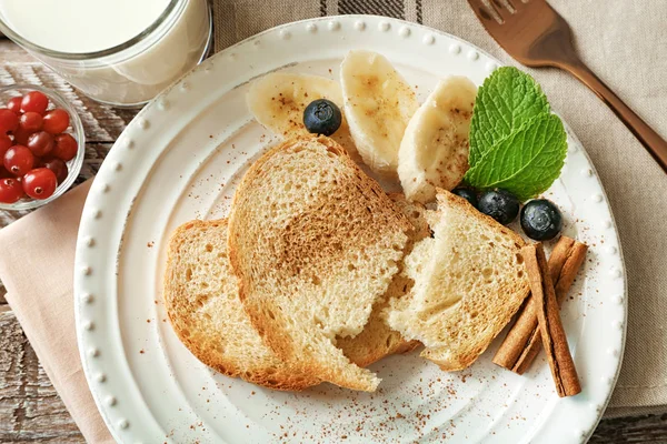 Chutné skořicové toasty — Stock fotografie