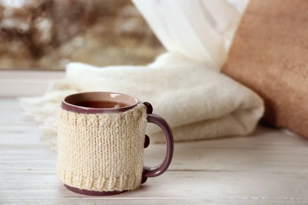 Beker van lekkere warme dranken — Stockfoto