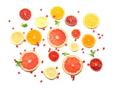 Beyaz narenciye dilimleri 