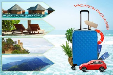 Tatil paketleri kavramı 