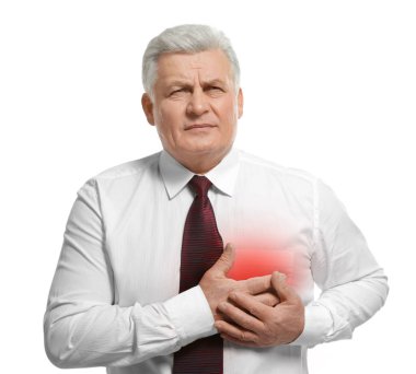 Göğüs ağrısı çeken son sınıf öğrencisi.