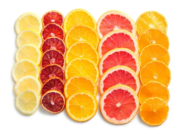 Heldere citrus segmenten — Stockfoto