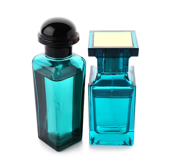 Flessen van moderne mannelijke parfum — Stockfoto