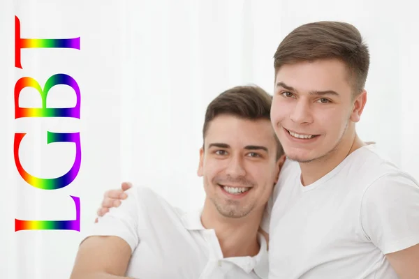 Feliz pareja gay — Foto de Stock