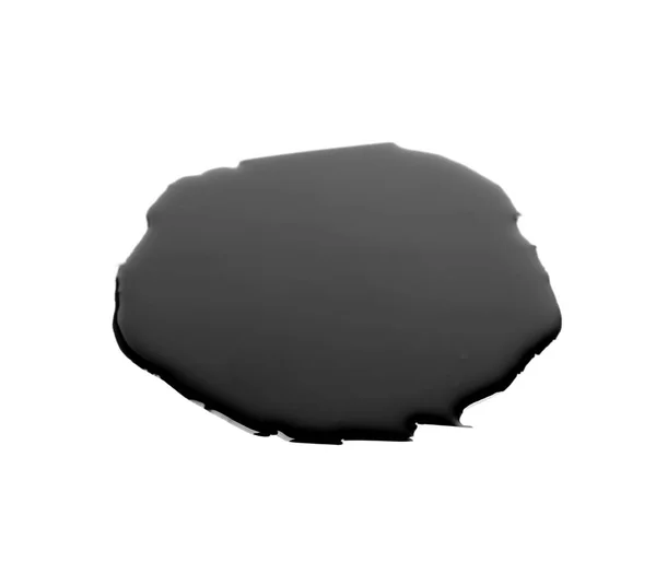 Oil blob on white — Stock Photo, Image