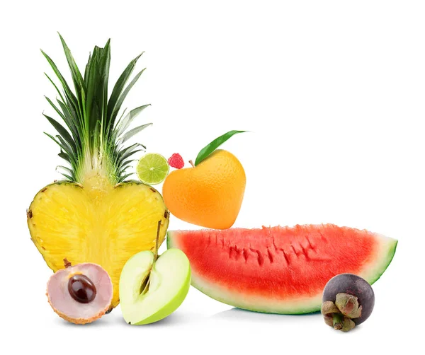 Assortment of fresh fruits — Stock Photo, Image