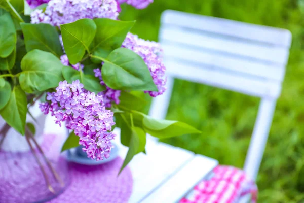 Beautiful lilac flowers — Stock Photo, Image