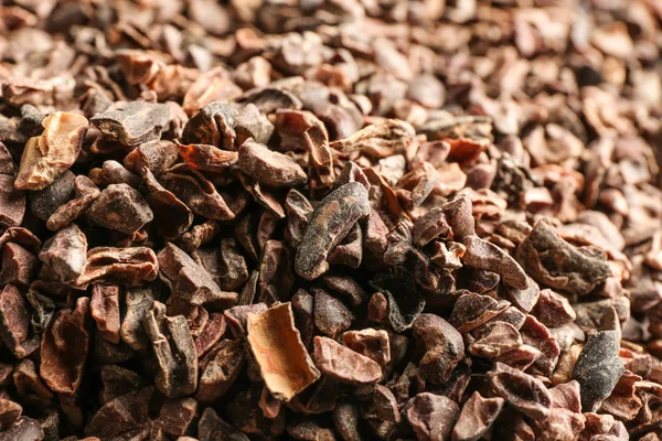 Crushed cocoa nibs — Stock Photo, Image