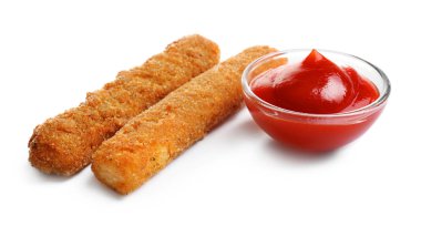 Kızarmış peynirli çubuk  