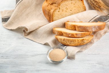 Somun ekmek makinesinde pişmiş 